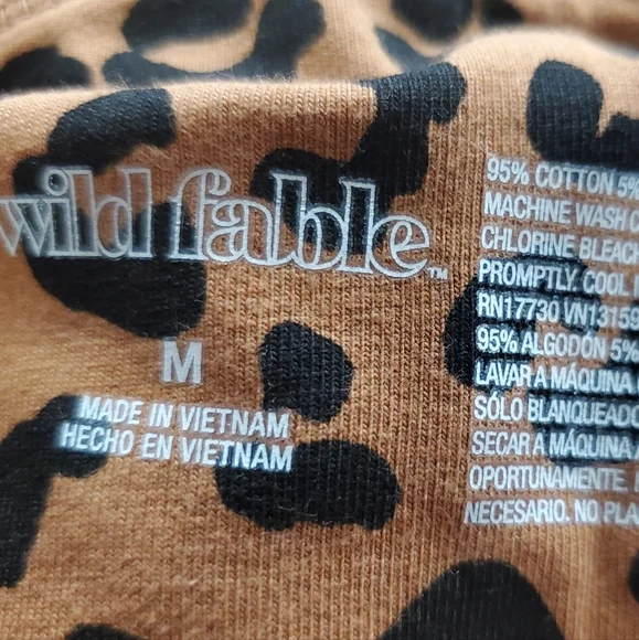 NWT Wild fable Brown cheetah print leggings Various sizes  Available ♥️ - Picture 4 of 11